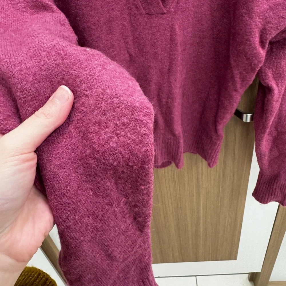 J.‎ Crew Collar Alpaca Wool Blend Women's Sweater